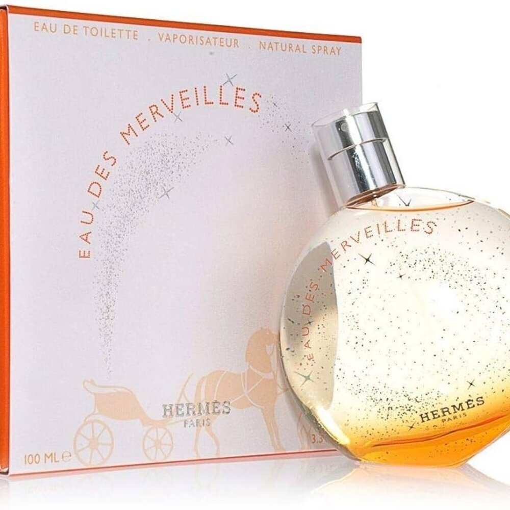 HERMES Eau des Merveilles EDT Woody Amber Orange-Mini 7.5 ml,0.25oz-BOXED-NEW - Picture 8 of 16